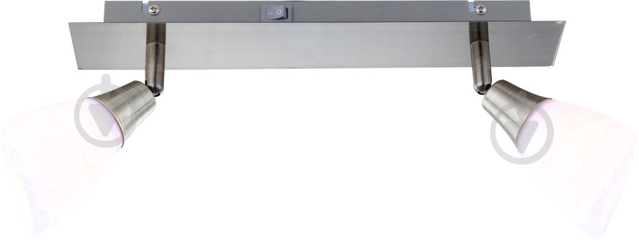 Спот Globo Frank 2x40 Вт E14 латунь 5451-2 - фото 1