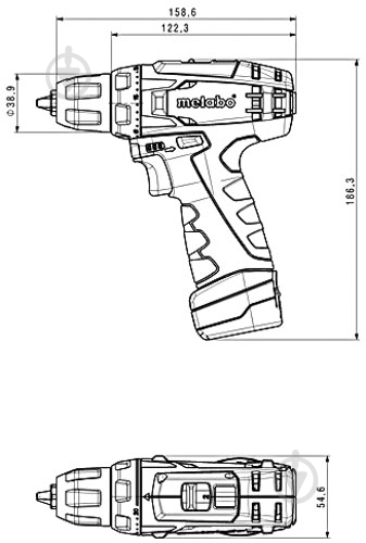 Шуруповерт аккумуляторный Metabo PowerMaxx BS 600079890 - фото 2 Шуруповерт аккумуляторный Metabo PowerMaxx BS 600079890 - фото 2