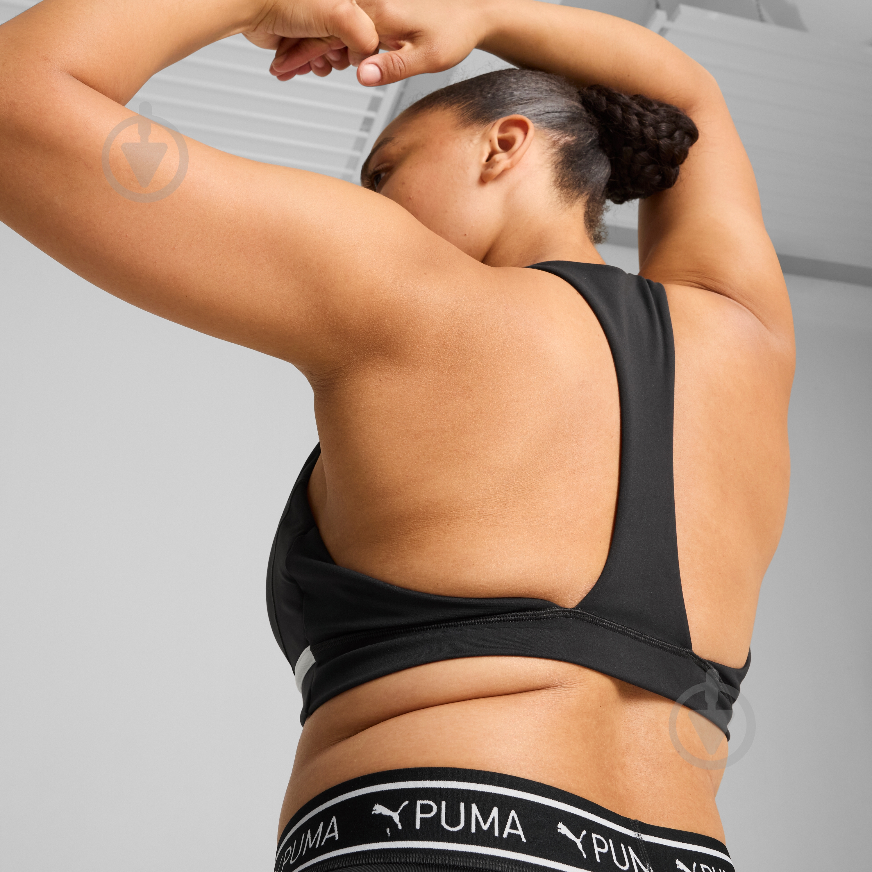 Бра Puma 4KEEPS CLOUDSPUN BRA 52580901 р.S черный - фото 4 Бра Puma 4KEEPS CLOUDSPUN BRA 52580901 р.S черный - фото 4