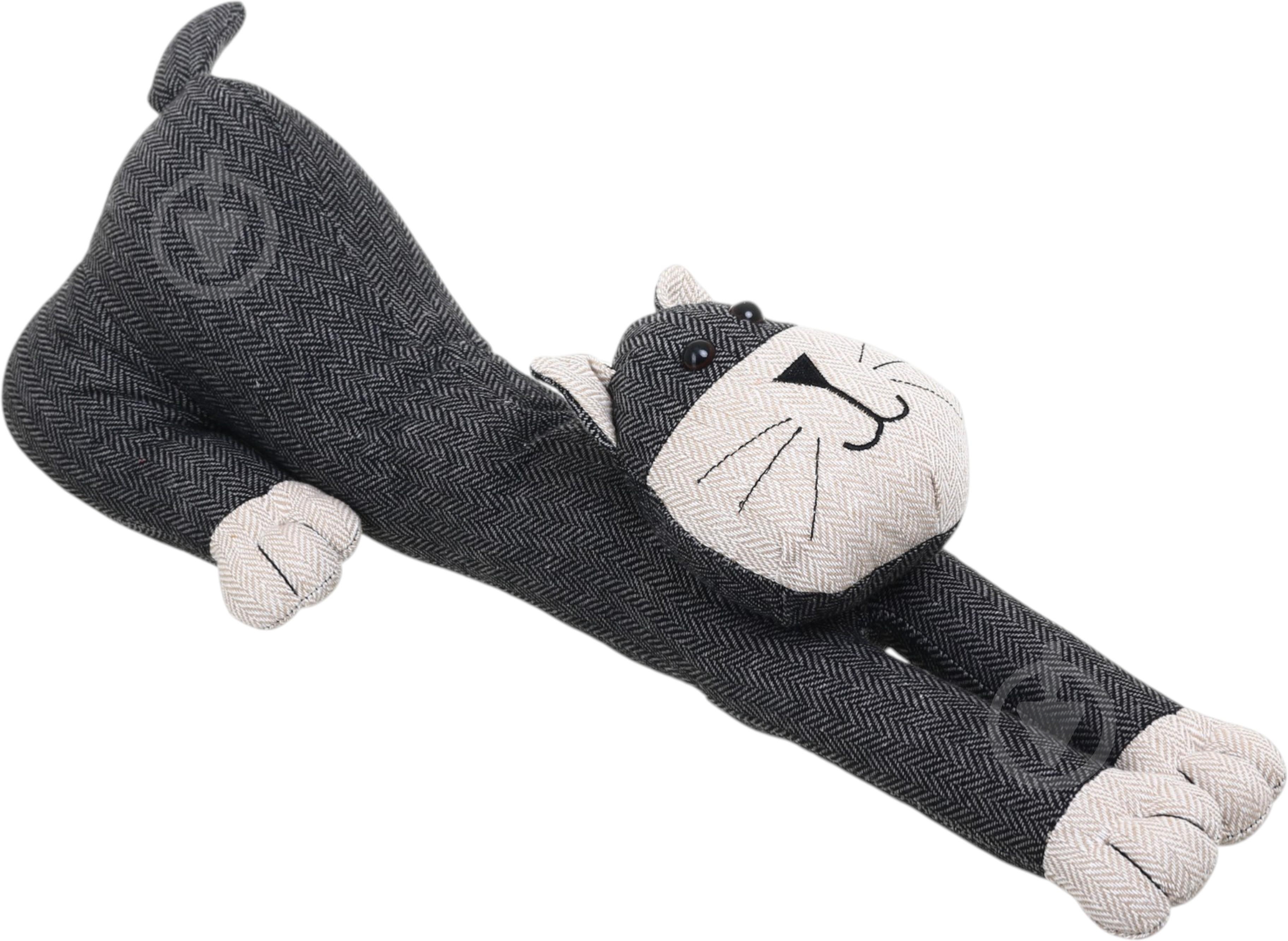 Стопор дверной Sensio Кот серый - фото 2 Стопор дверной Sensio Кот серый - фото 2