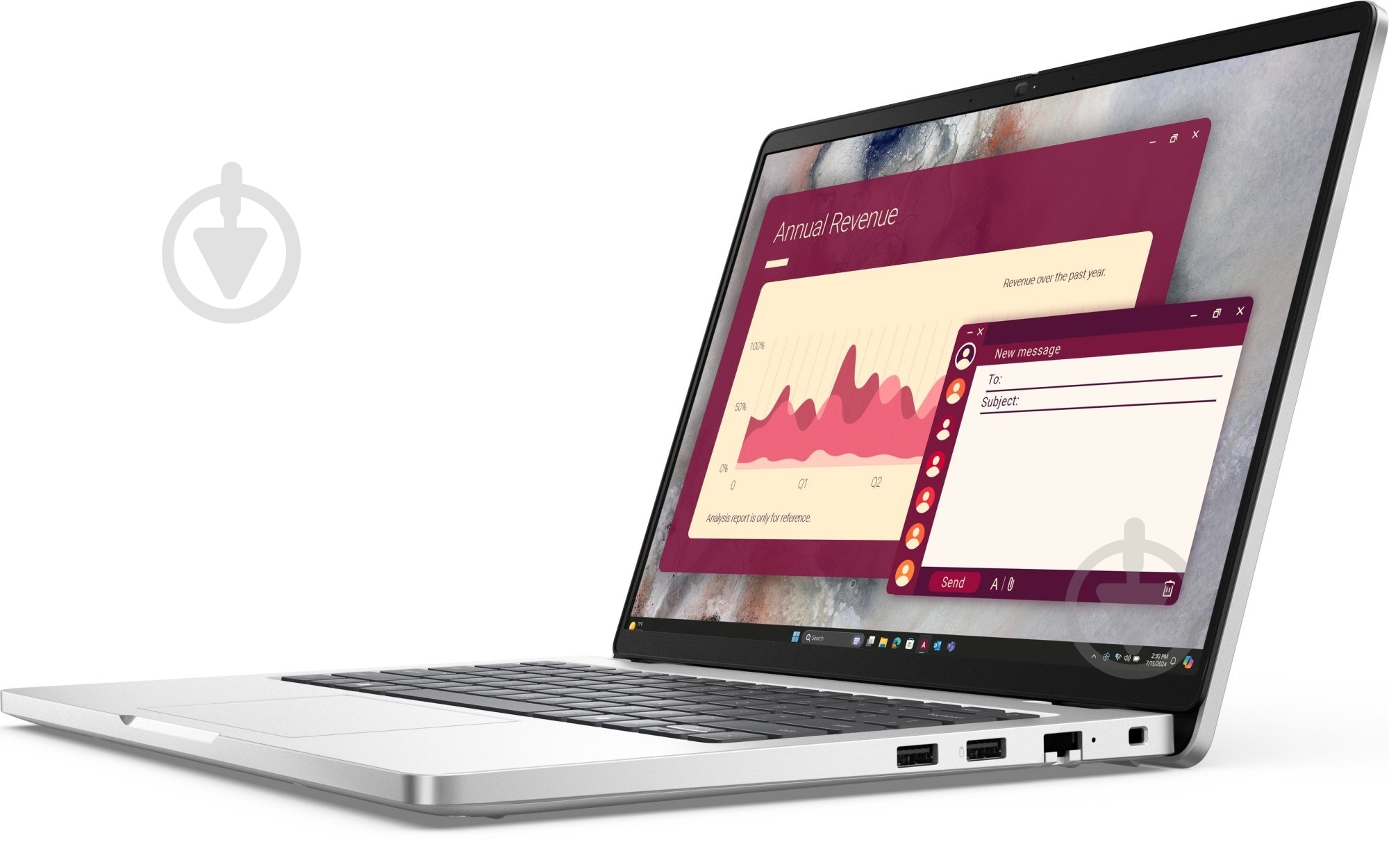 Ноутбук Dell Pro 14 Laptop 14" (BTO601PC14255UA_W11P) platinum - фото 3 Ноутбук Dell Pro 14 Laptop 14" (BTO601PC14255UA_W11P) platinum - фото 3