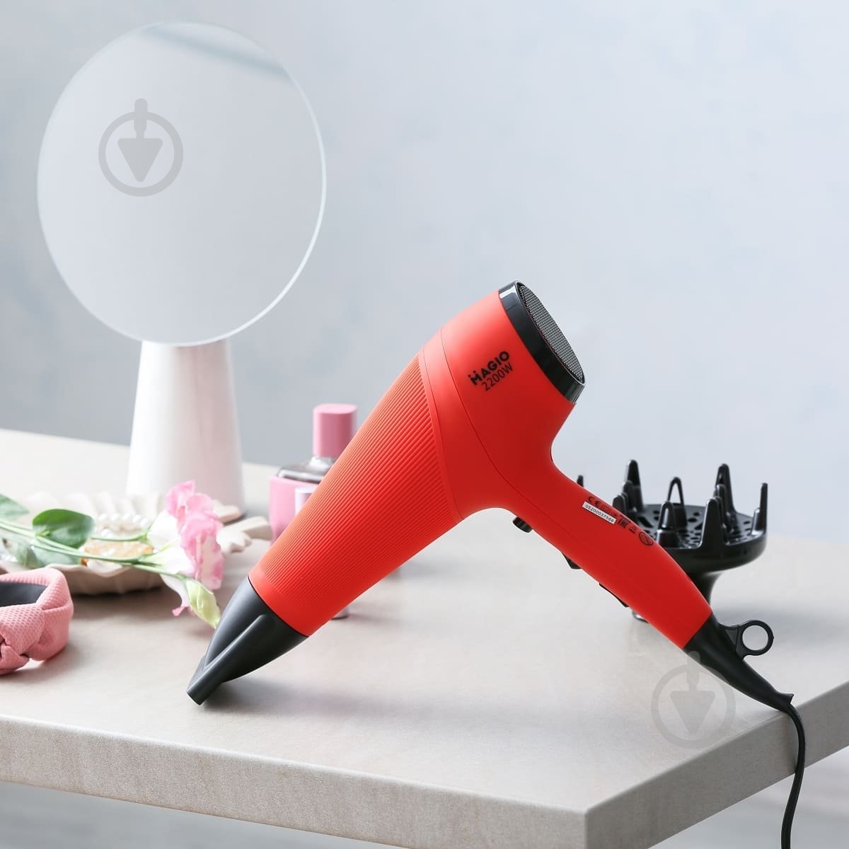 Фен Magio MG-152 Red - фото 3