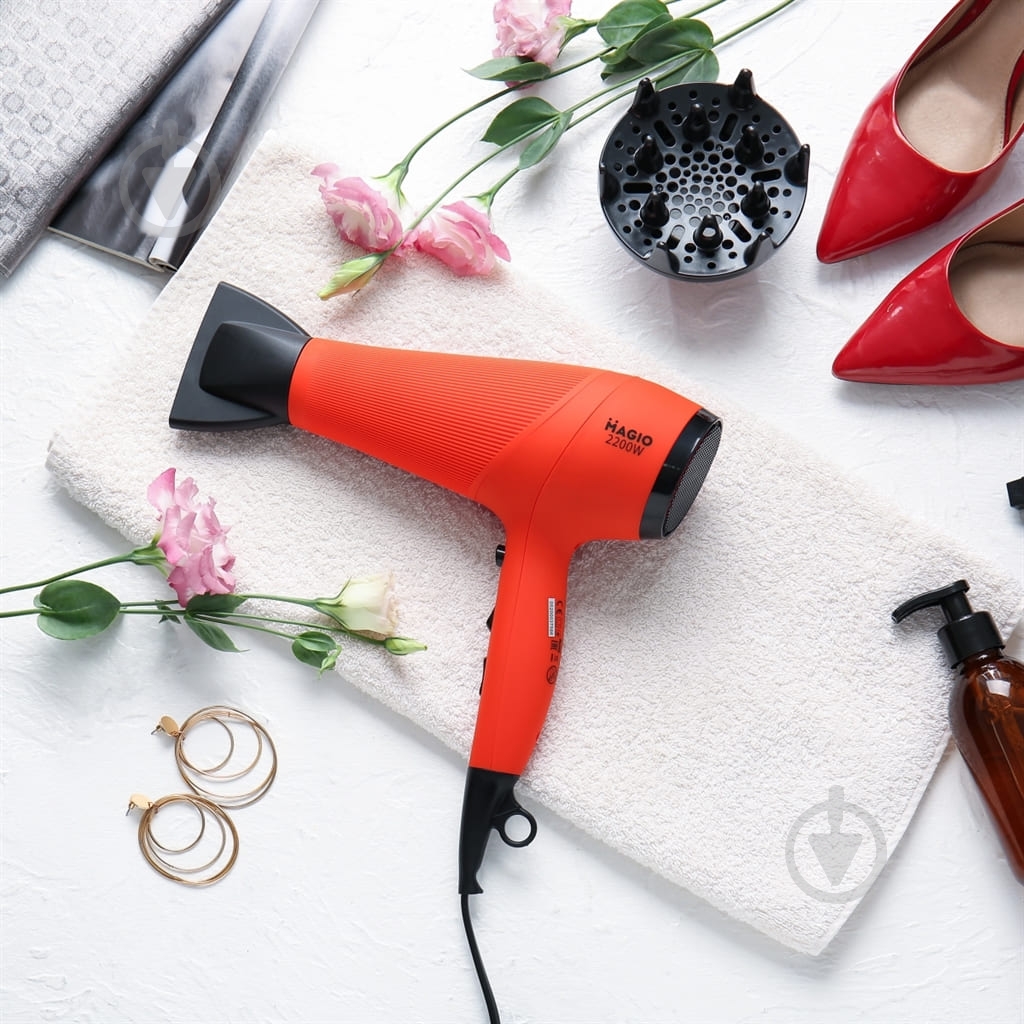 Фен Magio MG-152 Red - фото 5