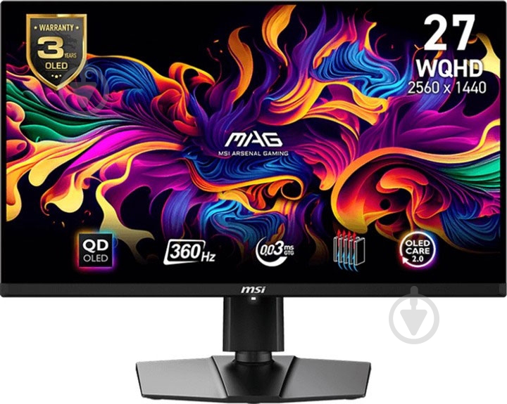 Монитор MSI 27" (MAG 271QPX QD-OLED) - фото 1