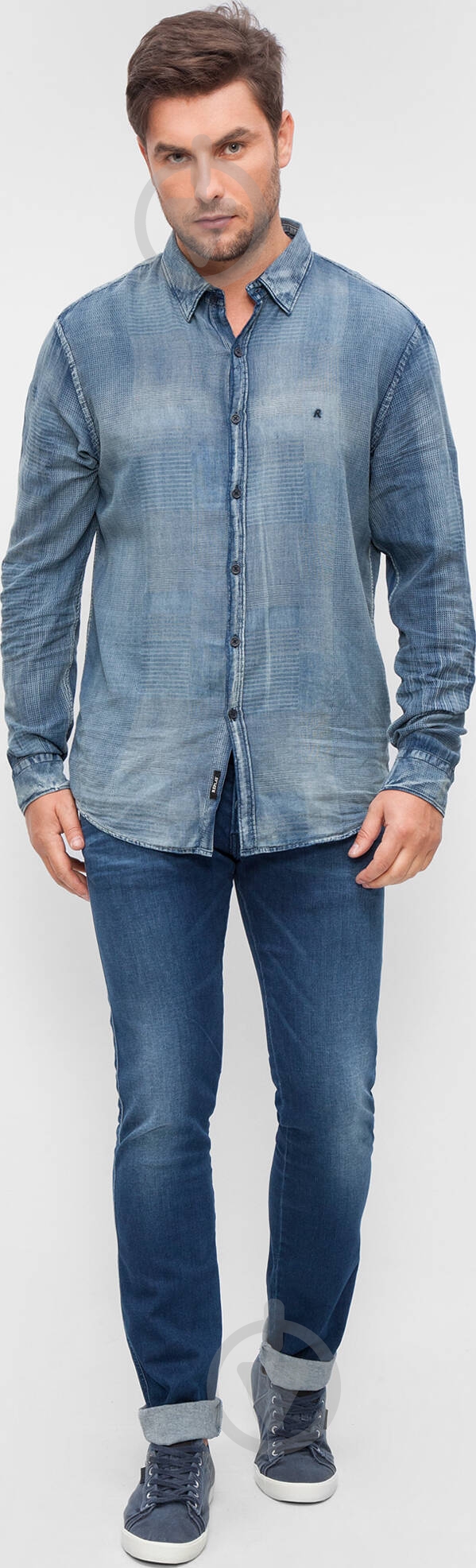 Джинсы Replay ANBASS BACK ZIP MC914 .000.93A 915-7 р. 29-32 синий - фото 4 Джинсы Replay ANBASS BACK ZIP MC914 .000.93A 915-7 р. 29-32 синий - фото 4