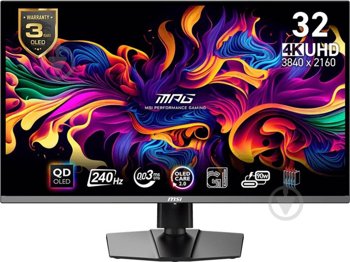 Монитор MSI 31,5" (MPG 321URX QD-OLED) - фото 1