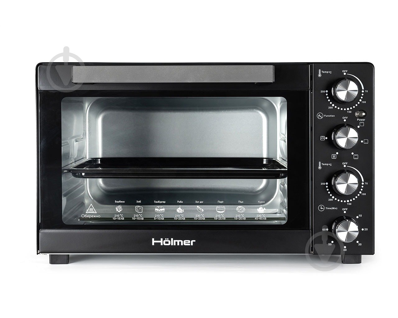 Електрична міні-піч Holmer HEO-083CR - фото 1