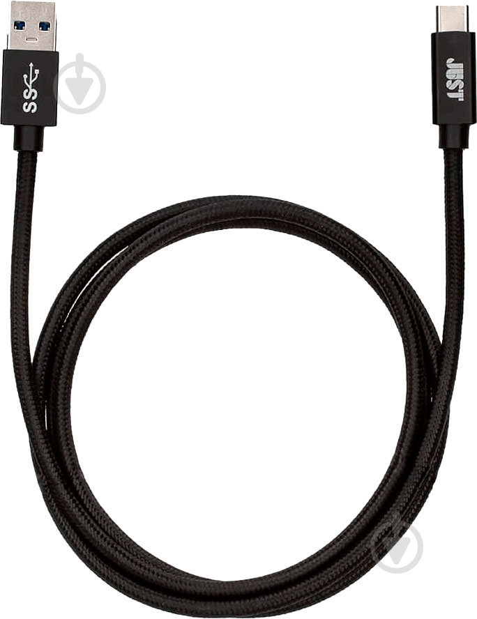 Кабель JUST USB Type-C – USB 1,2 м черный (UTC31-USB30-BLCK_NB) - фото 2