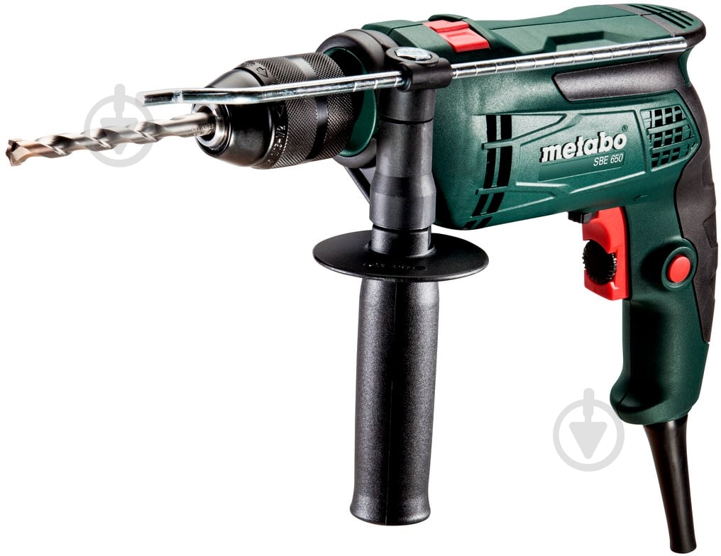 Дрель ударная Metabo SBE 650 600671850 - фото 1 Дрель ударная Metabo SBE 650 600671850 - фото 1
