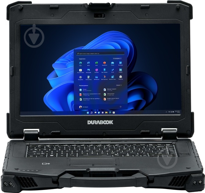 Ноутбук DURABOOK Z14I Basic 14" (Z4E2R3DA3BXX) black - фото 1