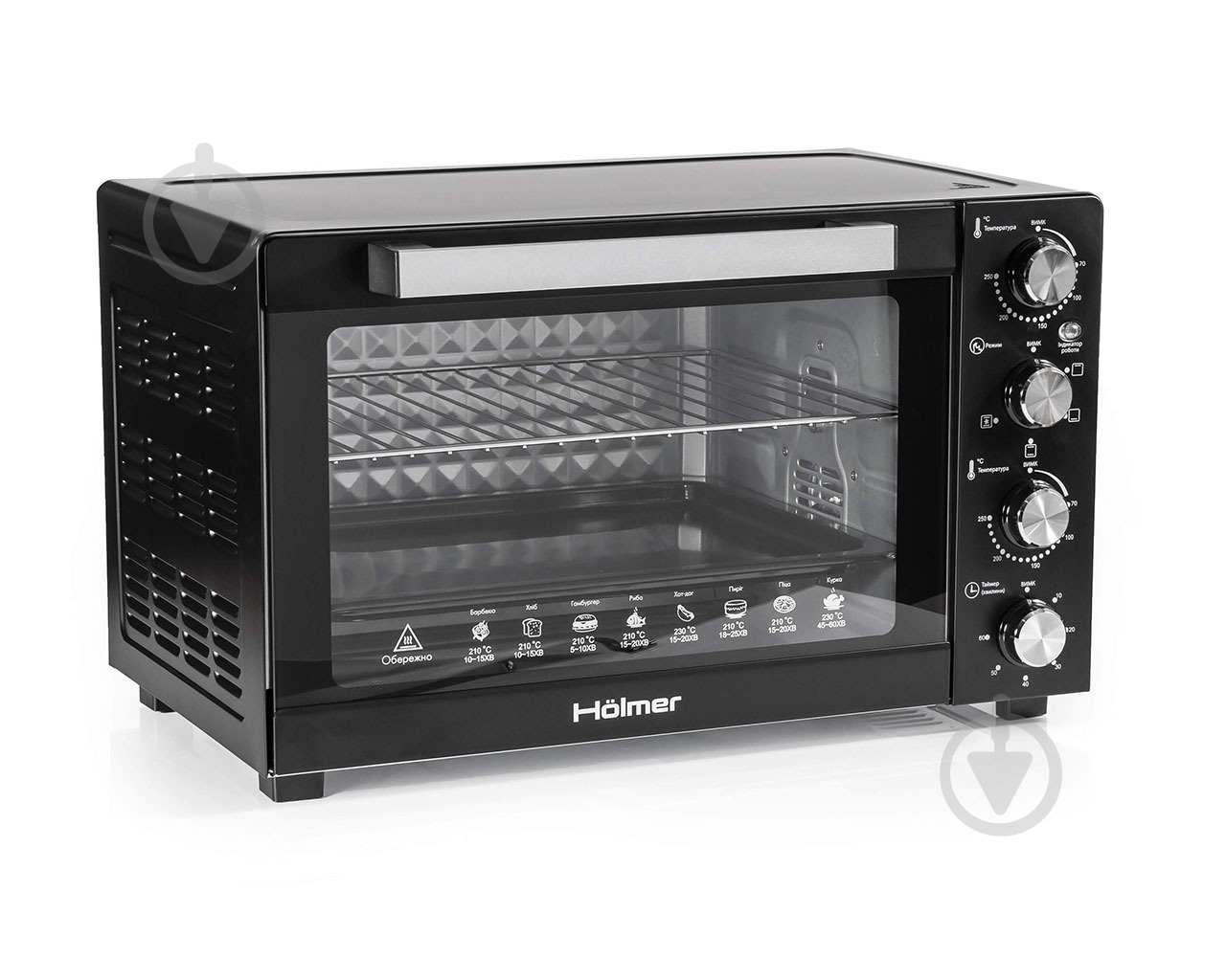 Электрическая мини-печь Holmer HEO-248CB - фото 8 Электрическая мини-печь Holmer HEO-248CB - фото 8