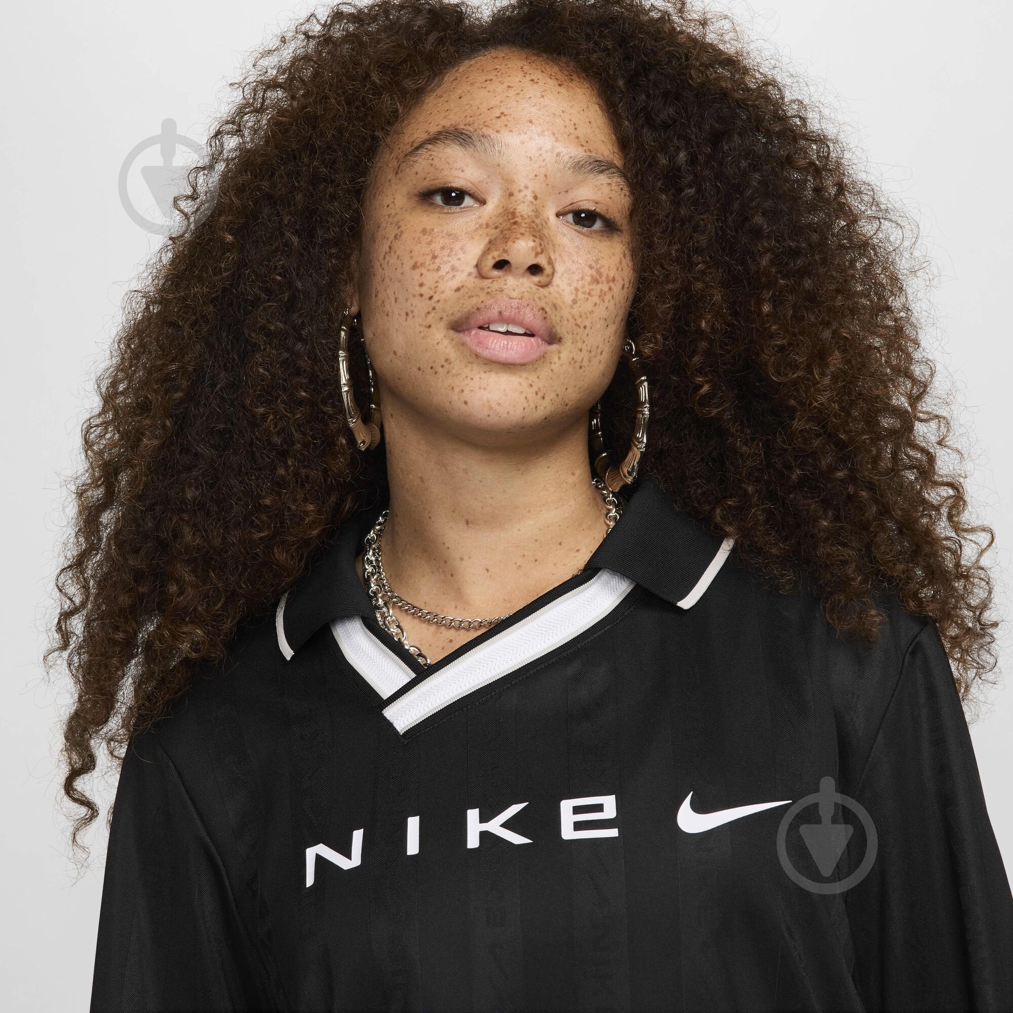 ᐉ Свитшот Nike W NSW CLLCTN DF JQRD LSJSY OTG FV7538-014 р.M