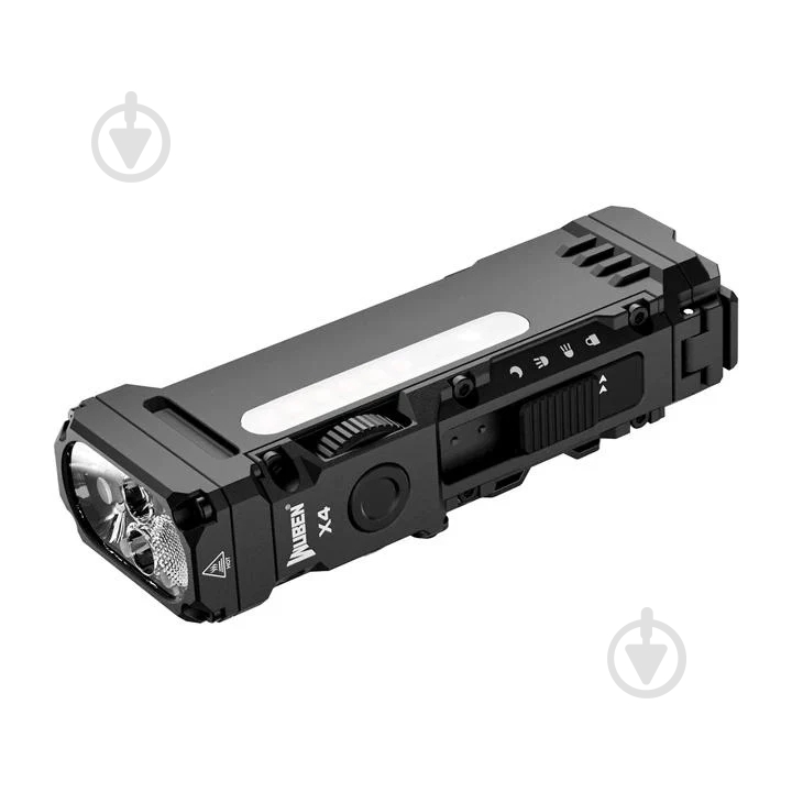 Ліхтар ручний Wuben X4 Black (7 режимів, 1500 лм, 205м, до 720 год) 1500 Lm - фото 4