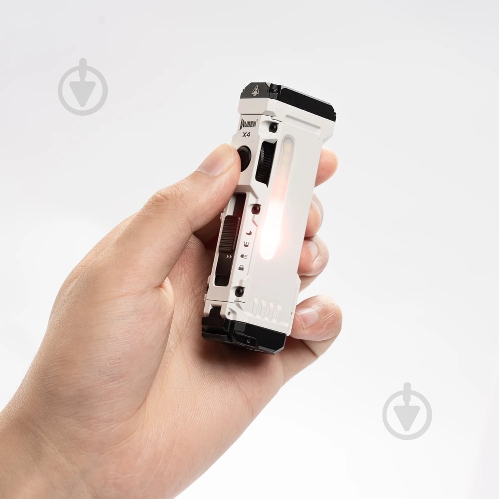 Фонарь ручной Wuben X4 White (7 режимів, 1500 лм, 205м, до 720 год) 1500 Lm - фото 8 Фонарь ручной Wuben X4 White (7 режимів, 1500 лм, 205м, до 720 год) 1500 Lm - фото 8