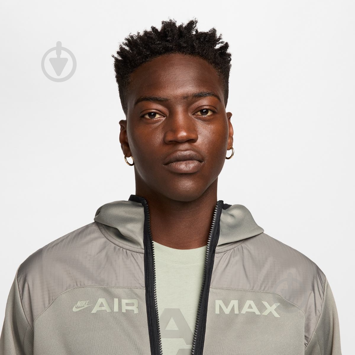 ᐉ Джемпер Nike M NSW AIR MAX PK FZ HOODIE HF6598-053 р.2XL серый
