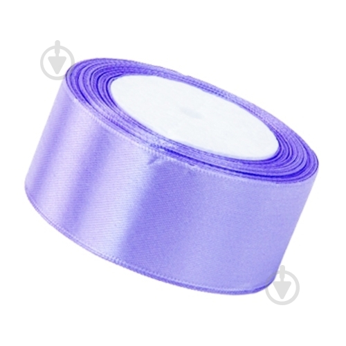 Лента декоративная 4 см 22 м сиреневый - фото 1