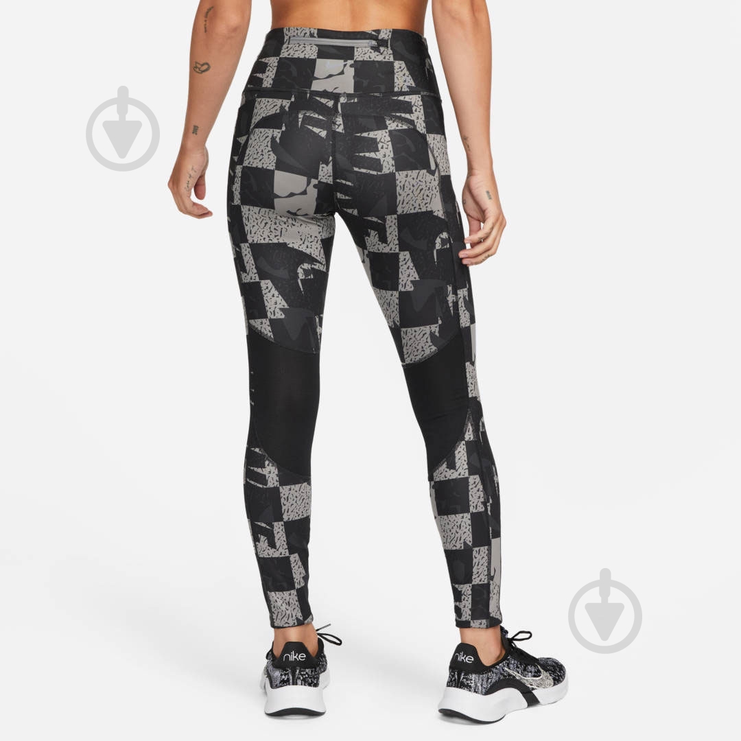 Тайтсы Nike DQ6310-010 р.XS черный - фото 2