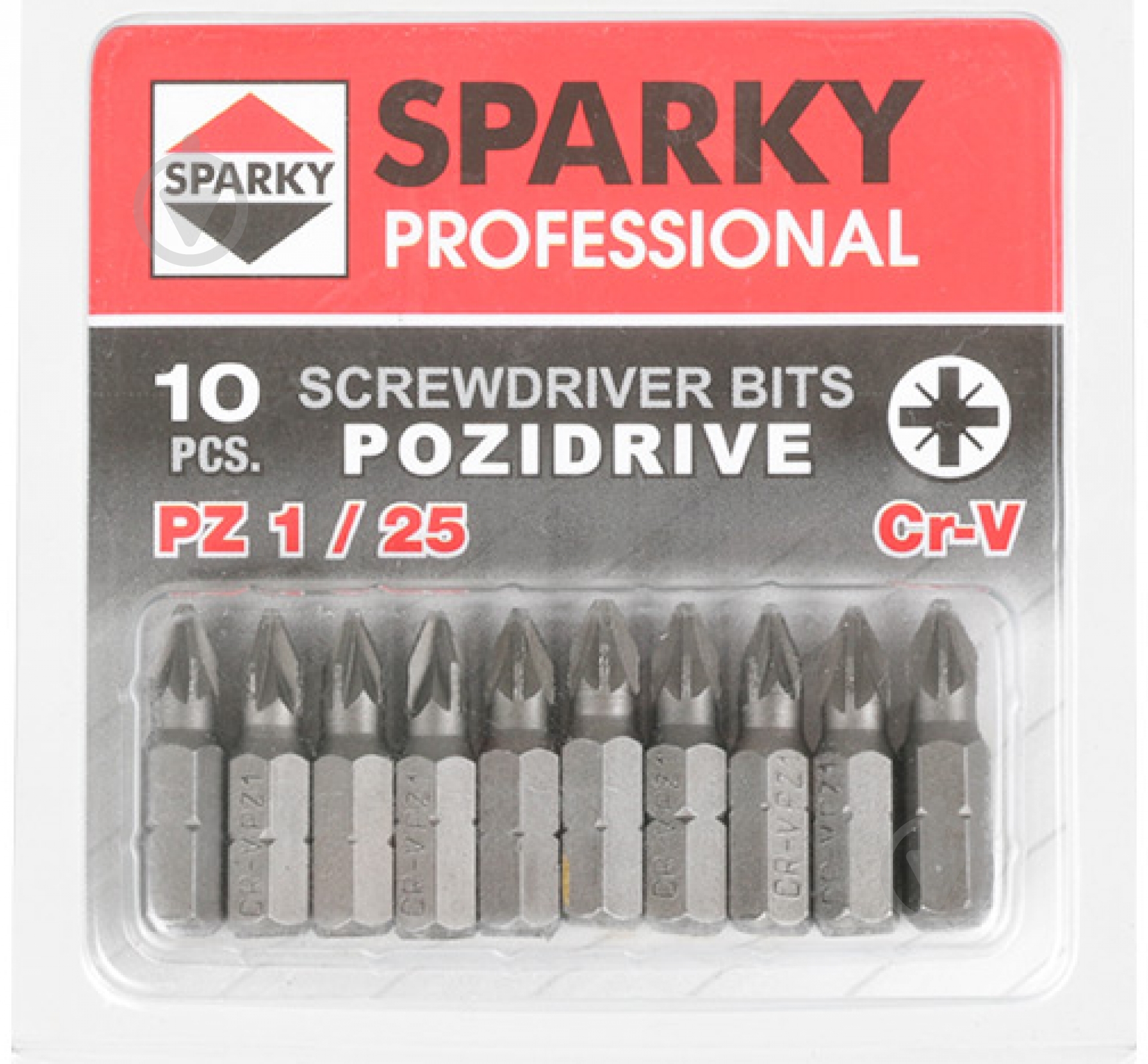 Бита Sparky PZ1x25 мм 10 шт. 20009720009 - фото 1