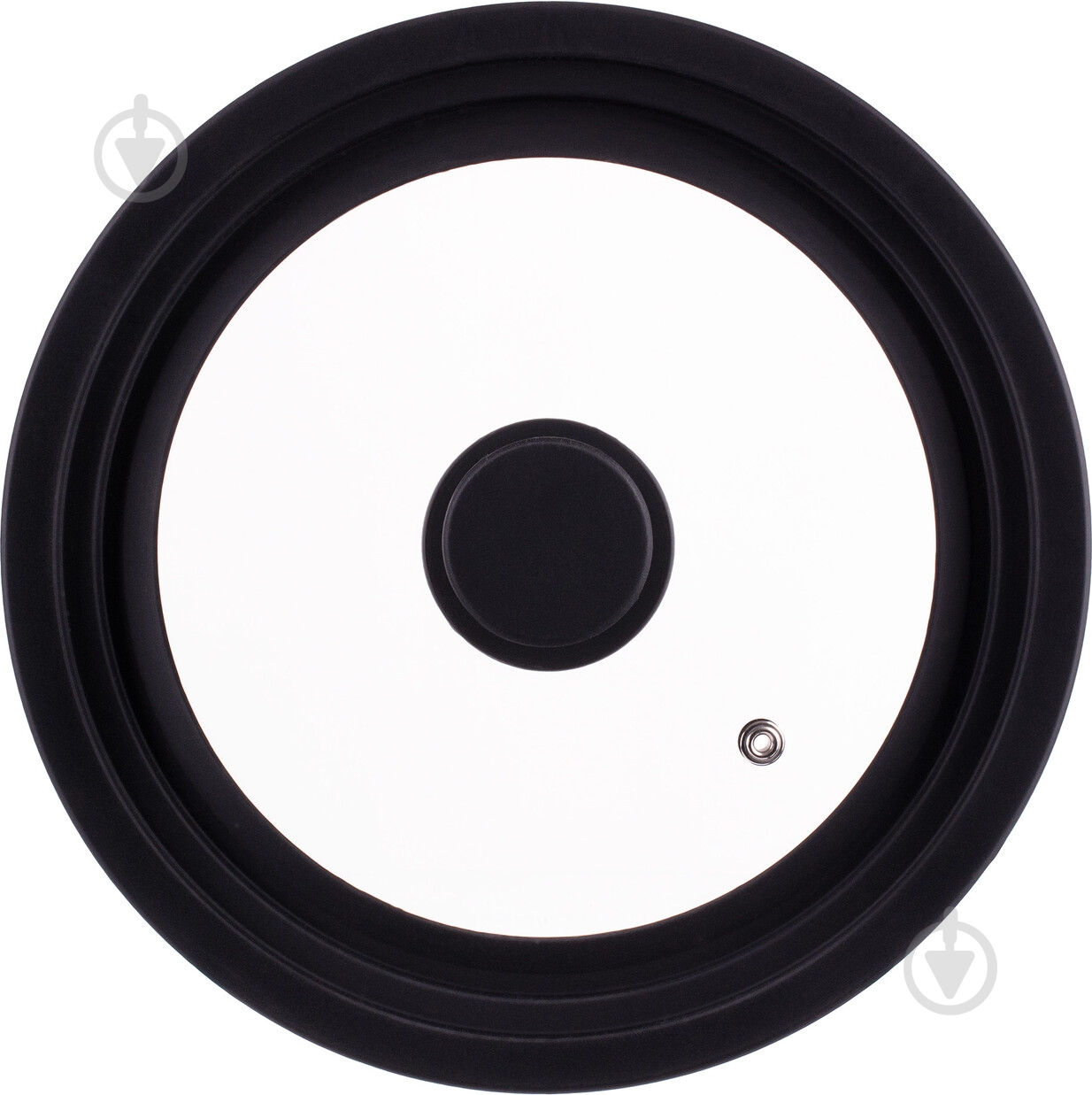 Крышка Ardesto Black Mars Smart 20/22/24 см черная с прозрачным AR2024UL - фото 2 Крышка Ardesto Black Mars Smart 20/22/24 см черная с прозрачным AR2024UL - фото 2