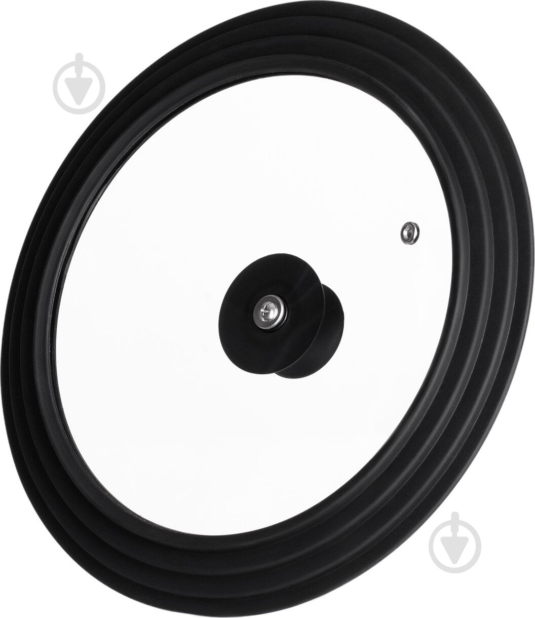 Крышка Ardesto Black Mars Smart 20/22/24 см черная с прозрачным AR2024UL - фото 3 Крышка Ardesto Black Mars Smart 20/22/24 см черная с прозрачным AR2024UL - фото 3