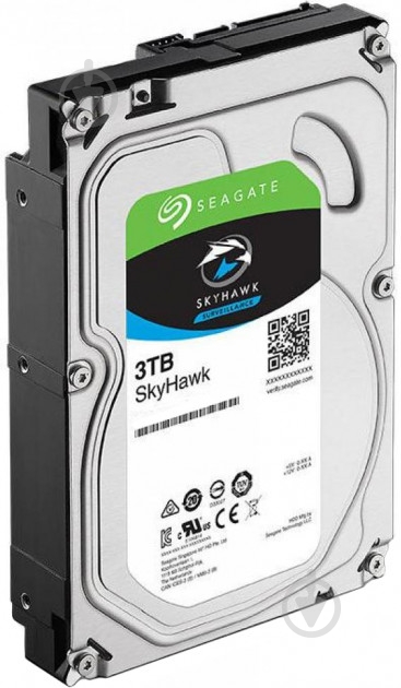 Жесткий диск Seagate SkyHawk 3 ТБ 3,5" SATA III (ST3000VX009) silver - фото 2 Жесткий диск Seagate SkyHawk 3 ТБ 3,5" SATA III (ST3000VX009) silver - фото 2