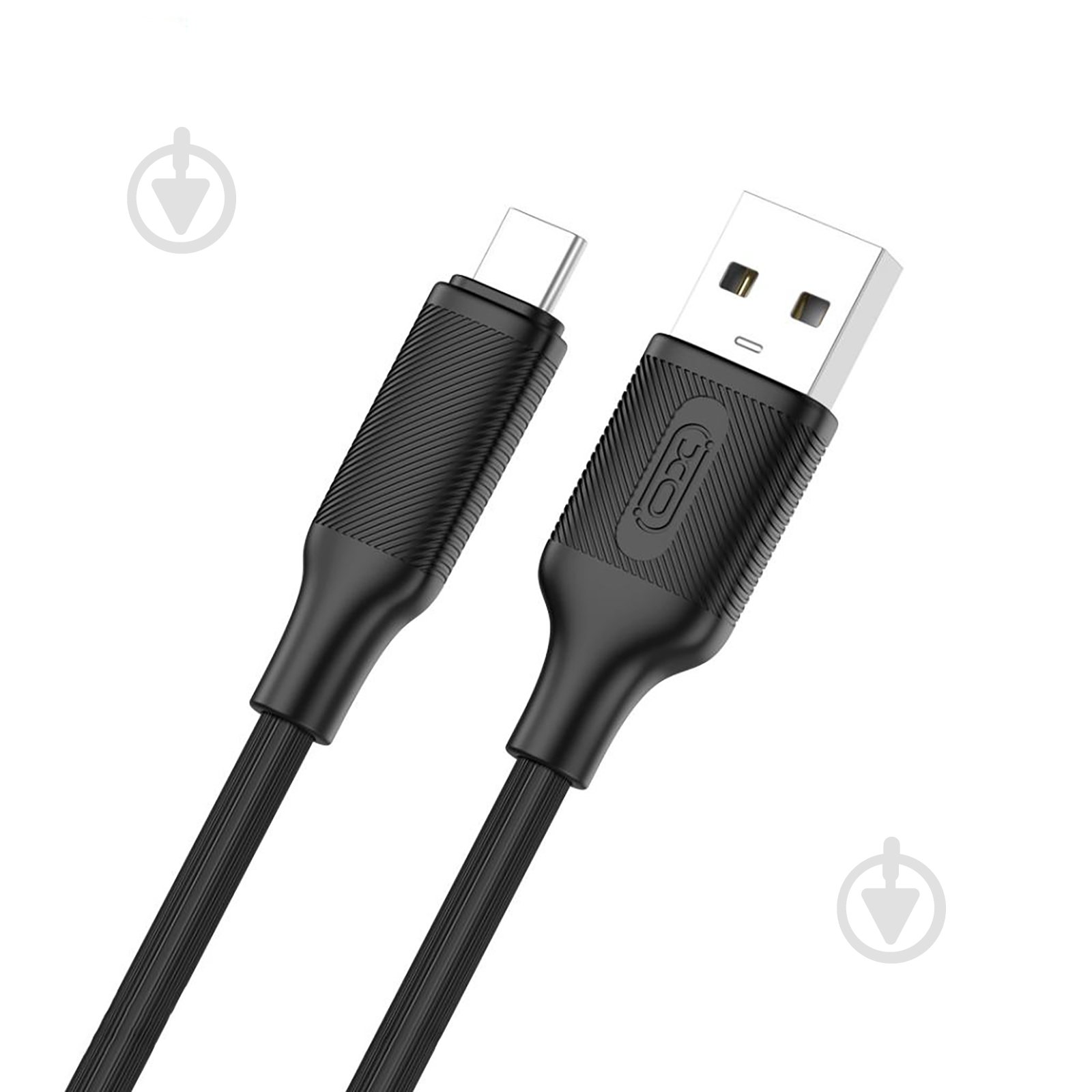 Кабель Xo NB265-AC USB-A to USB-C 3А 1 м black (NB265-AC.black) - фото 2