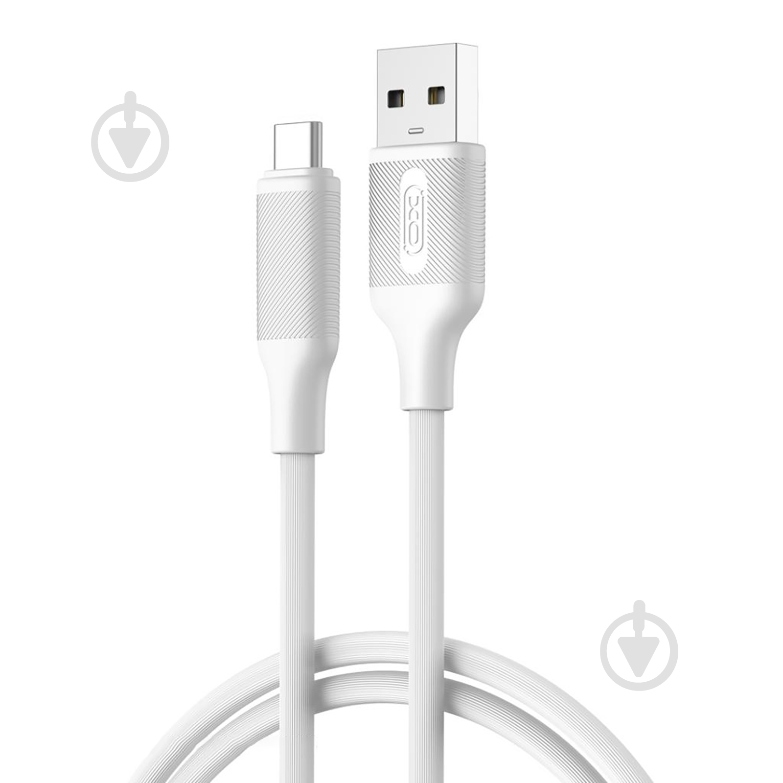 Кабель Xo NB265-AC USB-A to USB-C 3А 1 м white (NB265-AC.white) - фото 1