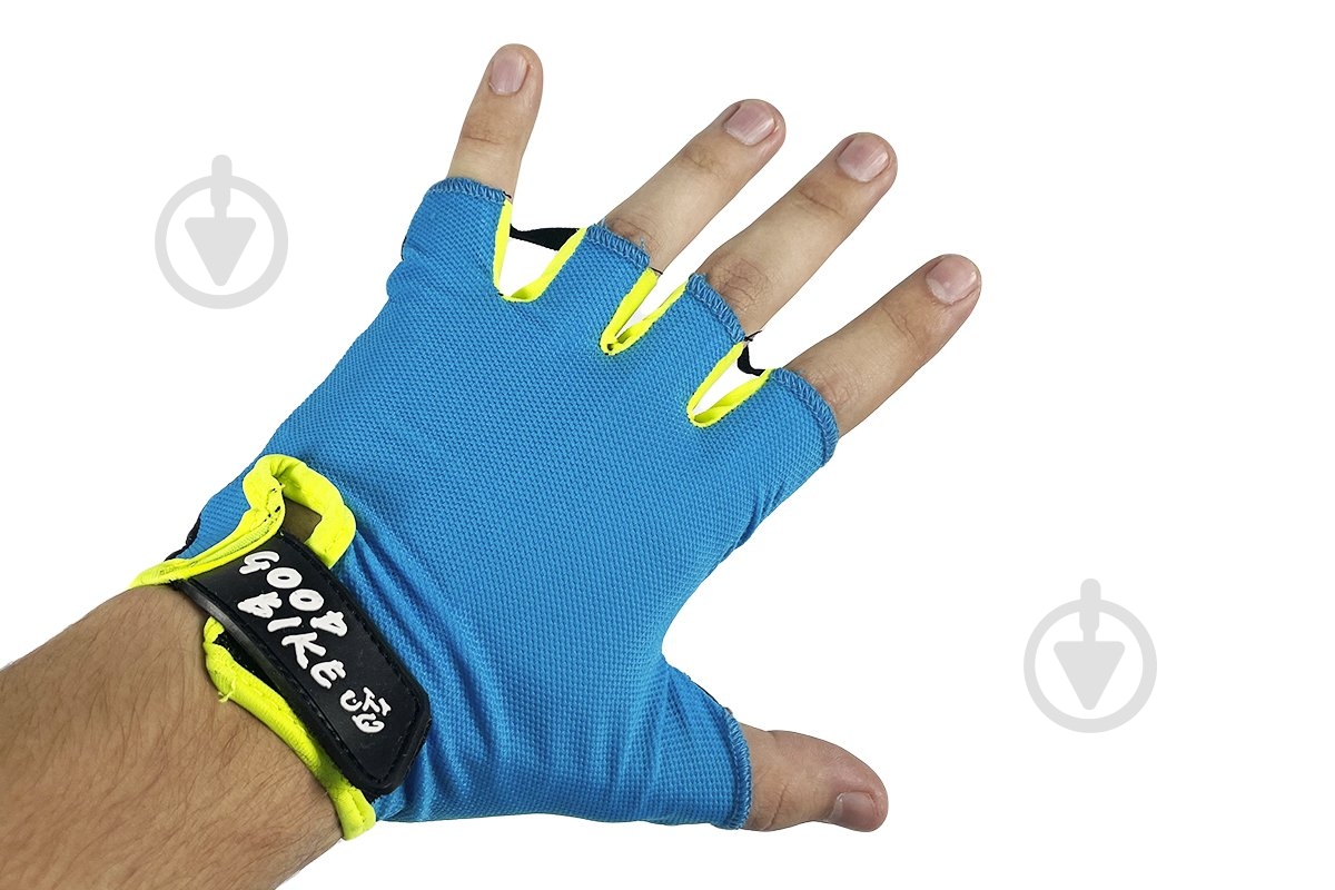 Велоперчатки GOODBIKE Mesh L синий - фото 5 Велоперчатки GOODBIKE Mesh L синий - фото 5