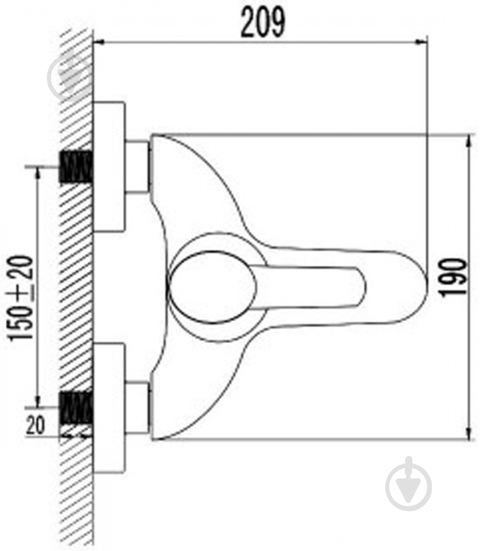 Смеситель для ванны Imprese Morava 10220 - фото 3 Смеситель для ванны Imprese Morava 10220 - фото 3