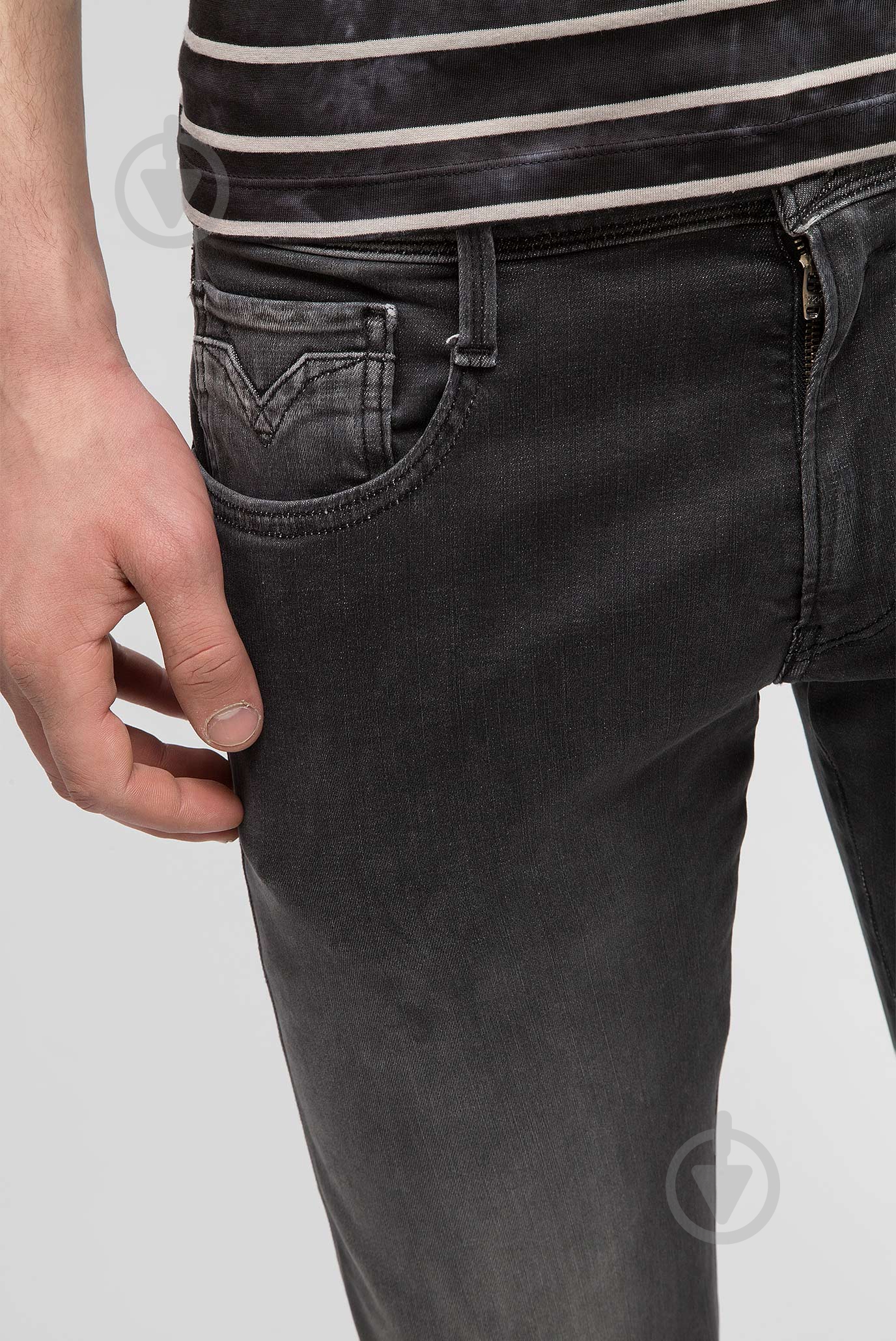 Джинсы Replay ANBASS M914 .000.661 54B-9 р. 32-32 серый - фото 4 Джинсы Replay ANBASS M914 .000.661 54B-9 р. 32-32 серый - фото 4