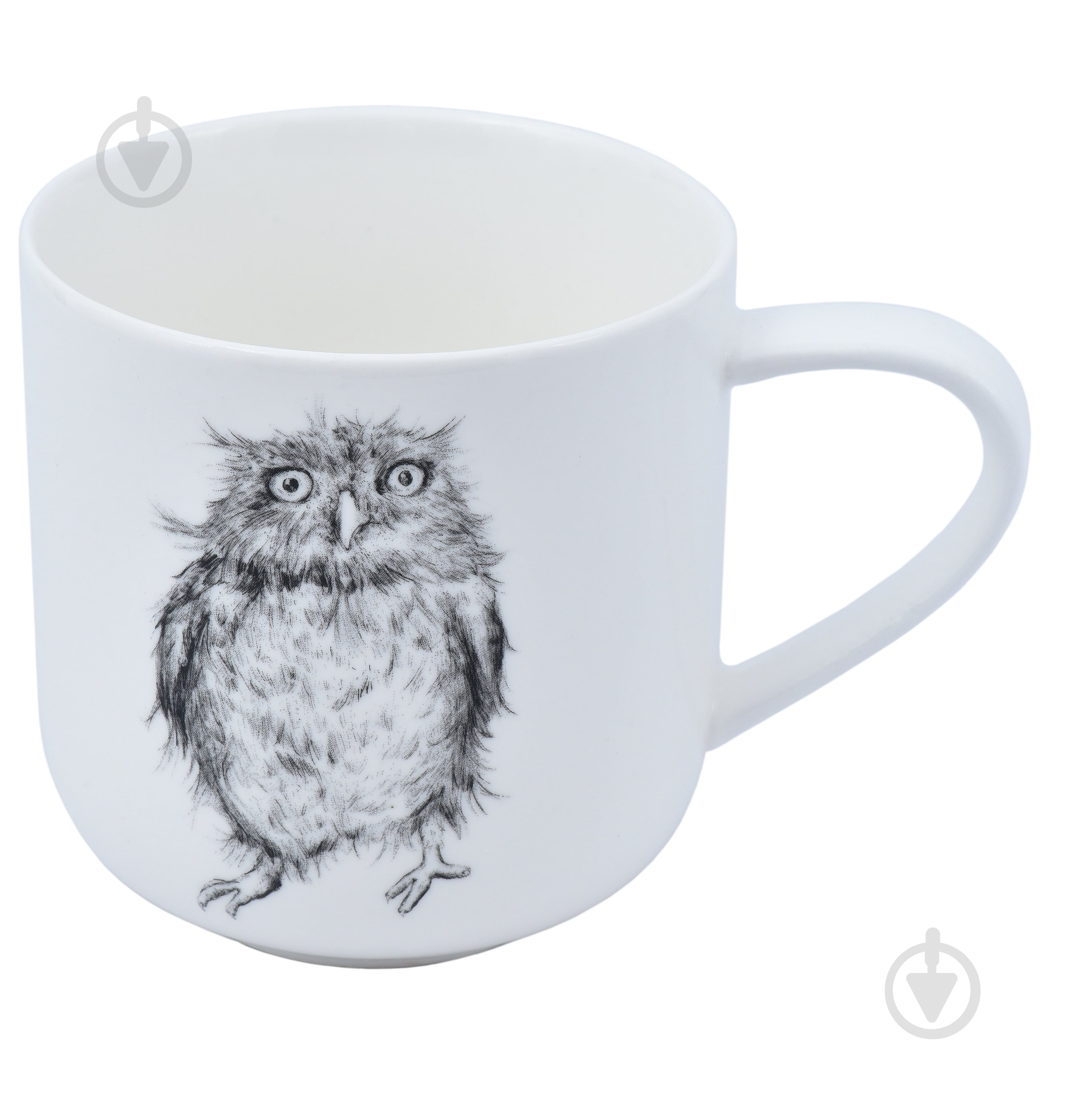 Чашка Astera Graphics Ruffled Owl 450 мл Color A0520-450-4 - фото 1 Чашка Astera Graphics Ruffled Owl 450 мл Color A0520-450-4 - фото 1