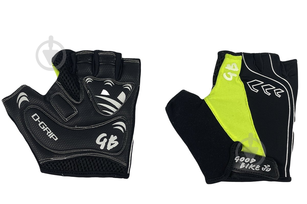 Велоперчатки GOODBIKE D-GRIP M зеленый - фото 1 Велоперчатки GOODBIKE D-GRIP M зеленый - фото 1