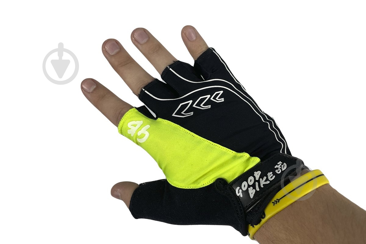 Велоперчатки GOODBIKE D-GRIP M зеленый - фото 4 Велоперчатки GOODBIKE D-GRIP M зеленый - фото 4