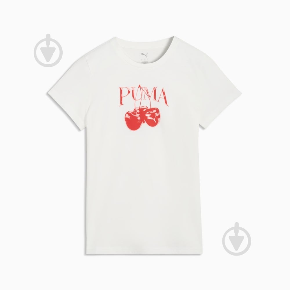Футболка Puma GRAPHICS Cherry Tee 69191102 р.XL белый - фото 4
