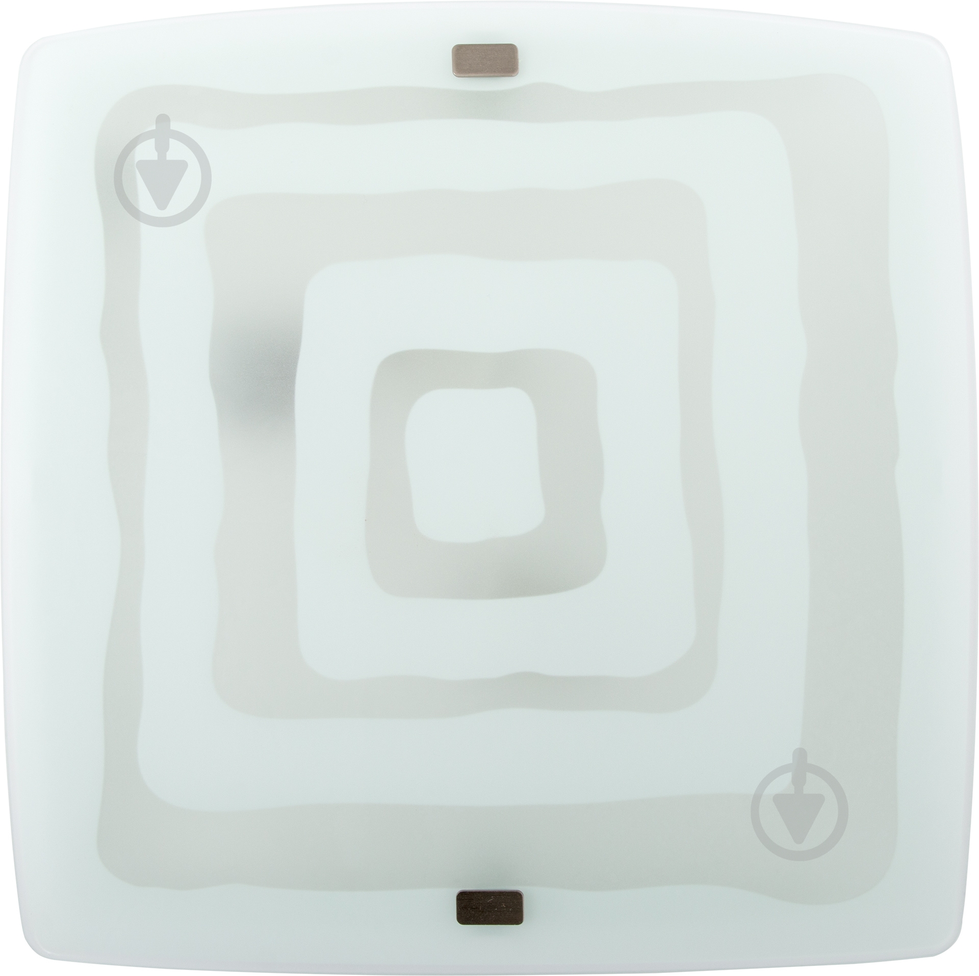 Светильник настенно-потолочный Eglo Borgo 1 2x60 Вт E27 белый 86853 - фото 1