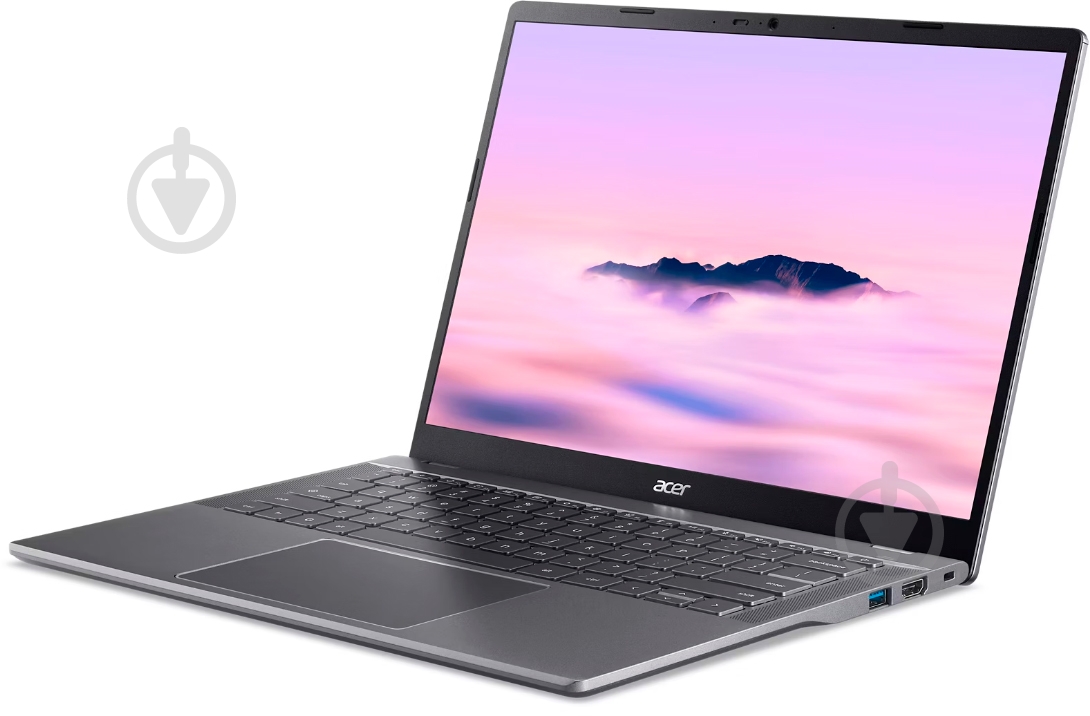 Ноутбук Acer Chromebook Plus CB514-5H 14" (NX.J5XEU.002) steel gray - фото 3 Ноутбук Acer Chromebook Plus CB514-5H 14" (NX.J5XEU.002) steel gray - фото 3
