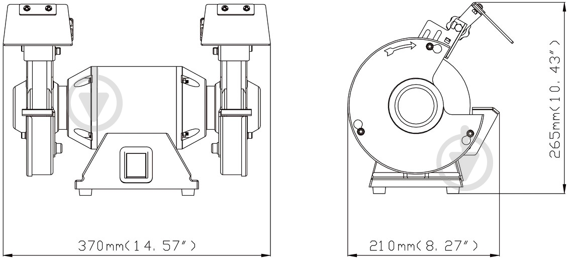 Электроточило Metabo DS 150 - фото 2