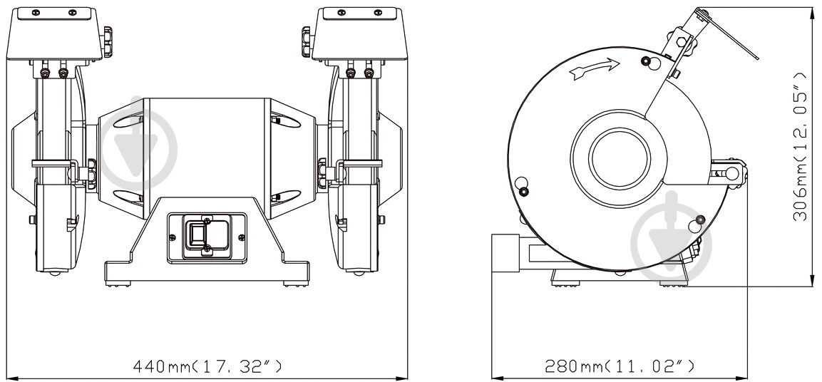 Электроточило Metabo DS 200 - фото 2
