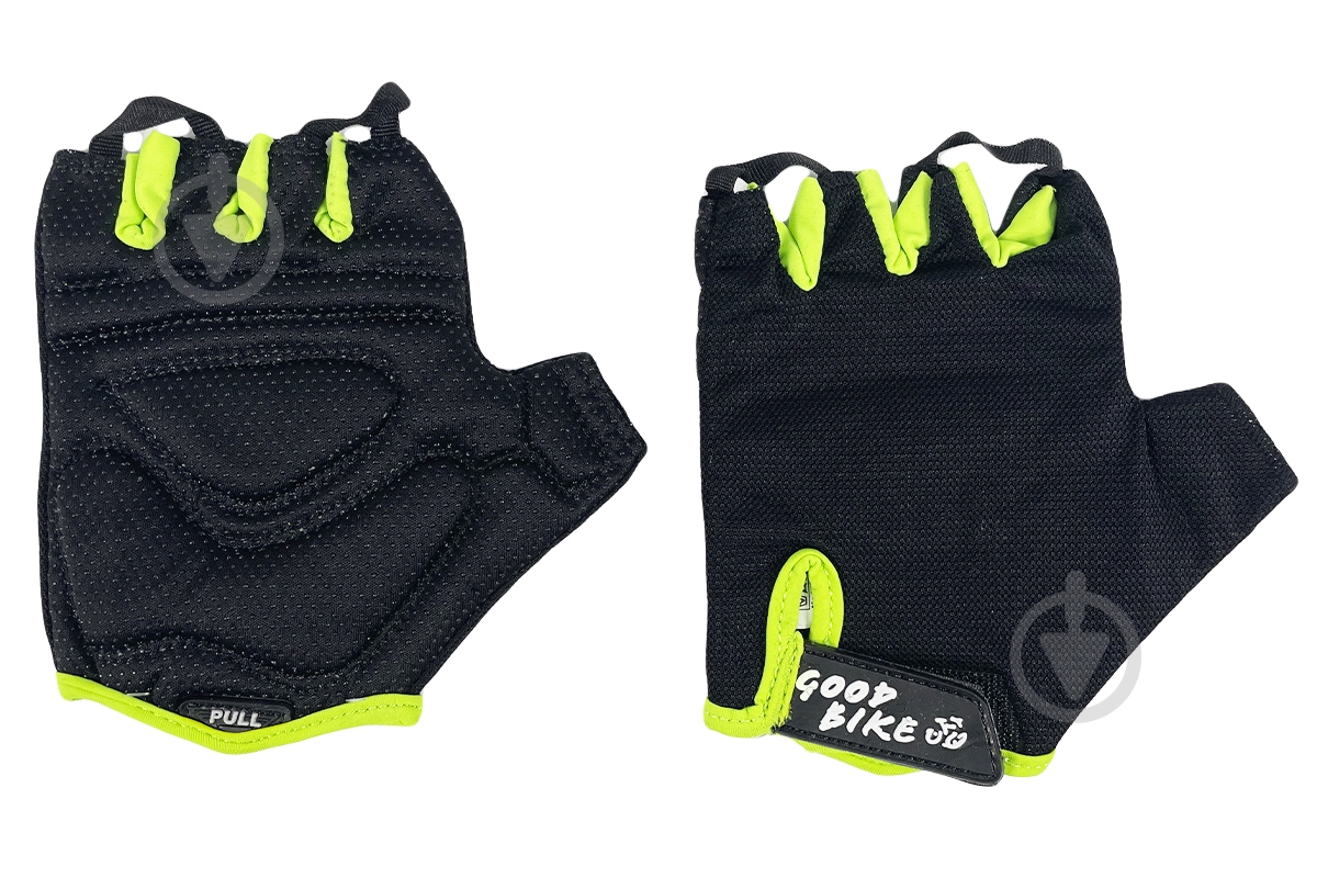 Велорукавички GOODBIKE MESH S чорний - фото 1