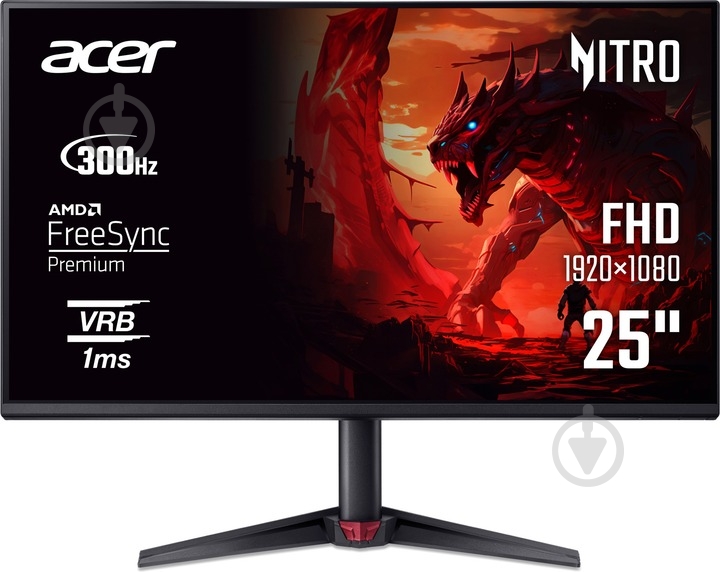 Монитор Acer Nitro VG250QFbmiipx 24,5" (UM.KV0EE.F04) - фото 1