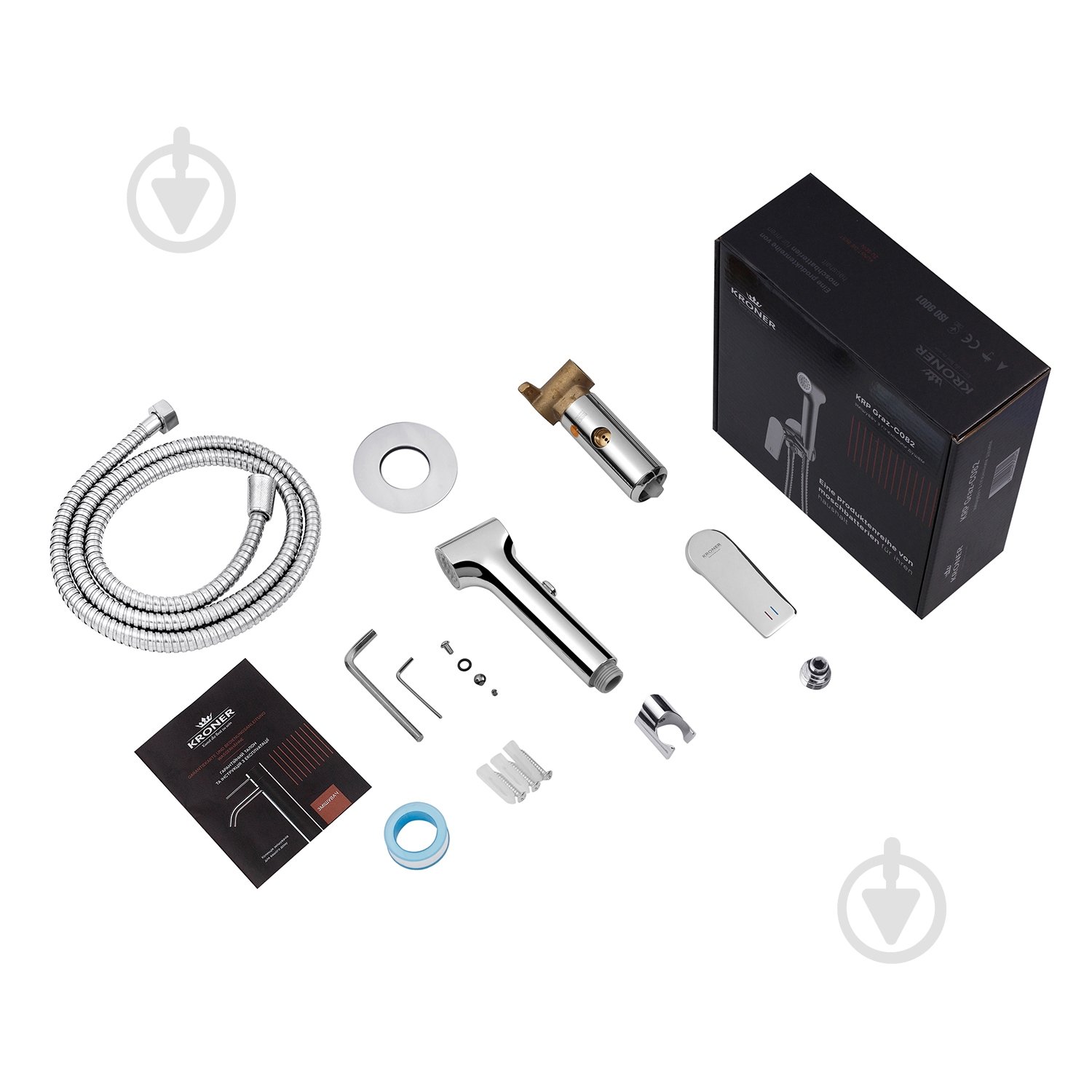 Комплект прихованого монтажу для біде Kroner KRP Graz - C082 - фото 8 Комплект прихованого монтажу для біде Kroner KRP Graz - C082 - фото 8