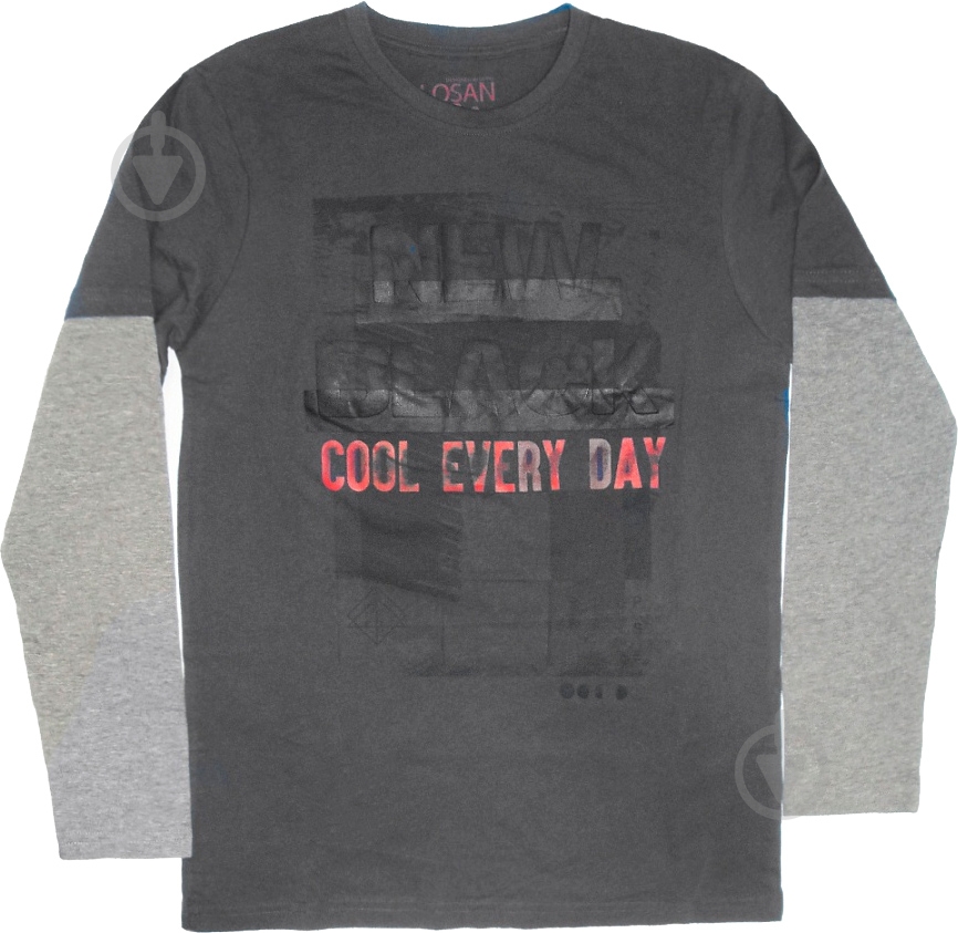 Футболка для мальчика LOSAN р.164 гранит 1346 - фото 1