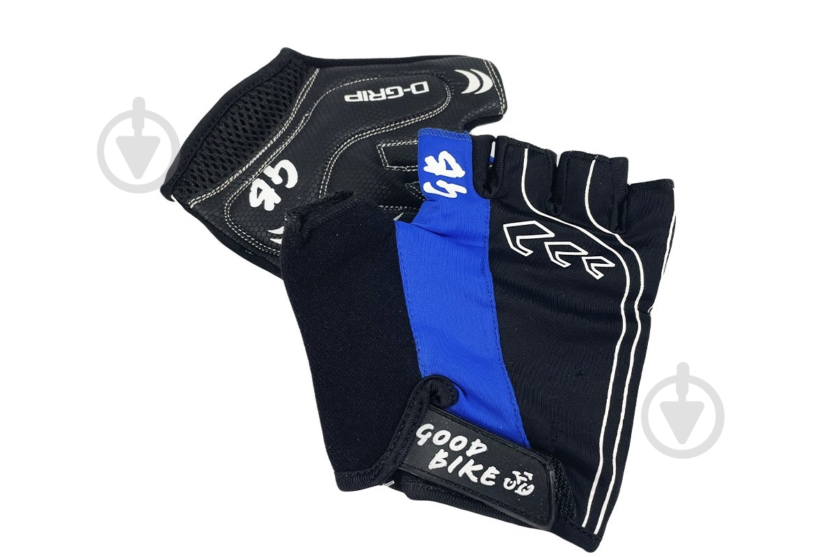 Велоперчатки GOODBIKE D-GRIP XL синий - фото 2 Велоперчатки GOODBIKE D-GRIP XL синий - фото 2