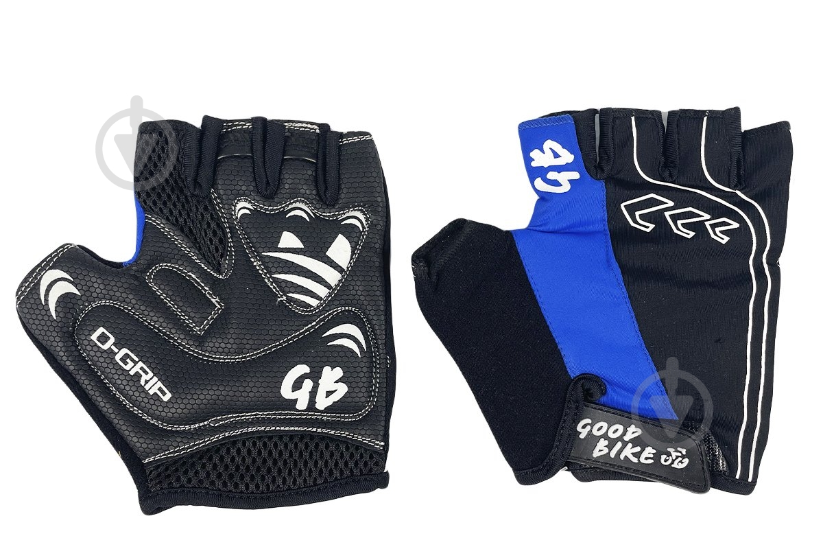 Велоперчатки GOODBIKE D-GRIP XL синий - фото 1 Велоперчатки GOODBIKE D-GRIP XL синий - фото 1