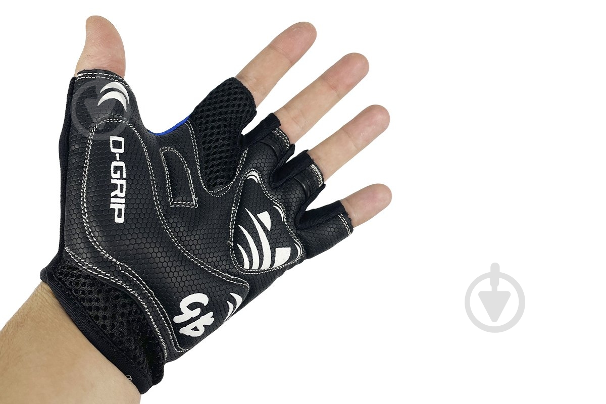 Велоперчатки GOODBIKE D-GRIP XL синий - фото 4 Велоперчатки GOODBIKE D-GRIP XL синий - фото 4
