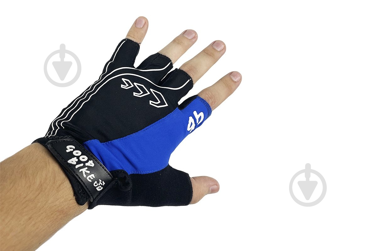 Велоперчатки GOODBIKE D-GRIP XL синий - фото 5 Велоперчатки GOODBIKE D-GRIP XL синий - фото 5