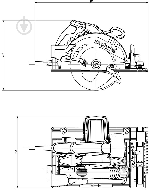 Пила дисковая Metabo KS 55 FS 690738000 - фото 4 Пила дисковая Metabo KS 55 FS 690738000 - фото 4