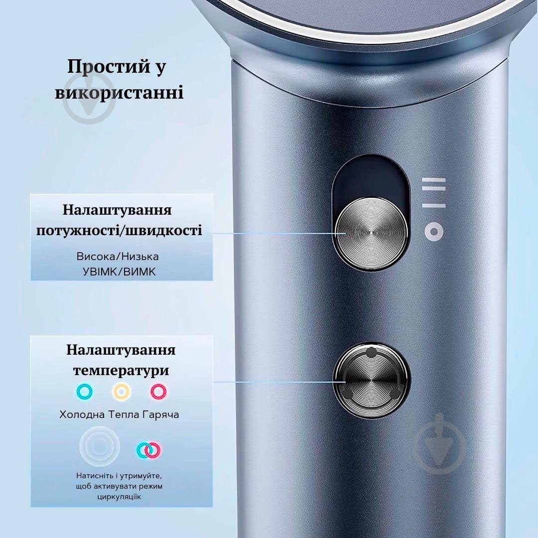 Фен Laifen Swift LF03-SIS-EU голубой - фото 13