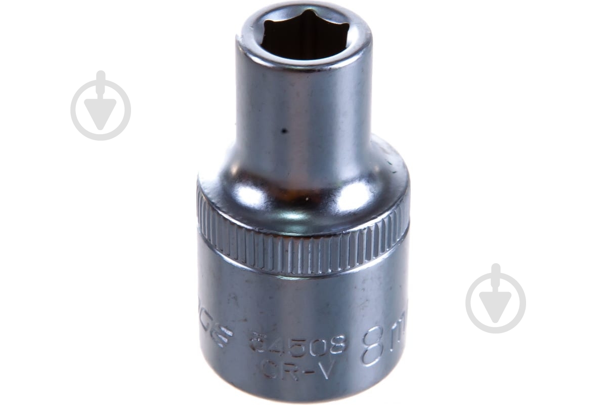 Головка 8 мм 1/2 6 г Forsage 1 шт. F-54508 - фото 1 Головка 8 мм 1/2 6 г Forsage 1 шт. F-54508 - фото 1