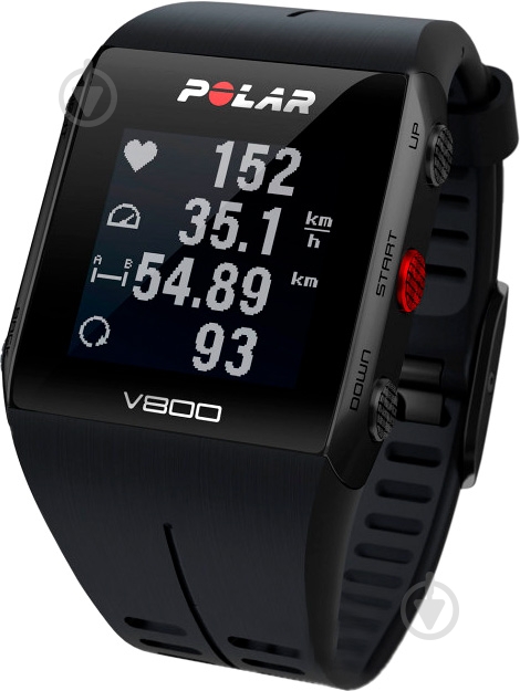 Смарт-часы Polar V800 black (90060770) - фото 1 Смарт-часы Polar V800 black (90060770) - фото 1
